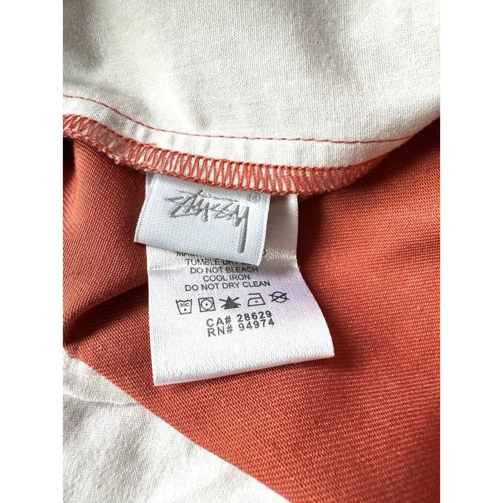 Stussy Vintage MENS cropped straight leg modern pants NWT size 32 burnt orange - Picture 8 of 11